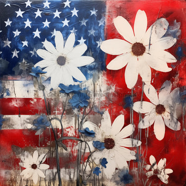 Patriotic Sign, USA Sign, DCO-13597, Sign For Wreath, 10x10